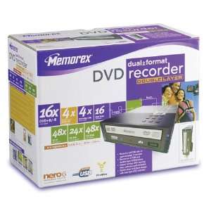   32023288 DVD Double Layer Recorder 16x16 Dual Format External Drive
