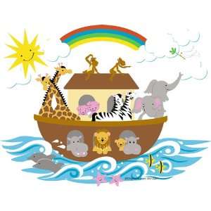  Noahs Ark Paint by Number Wall Mural