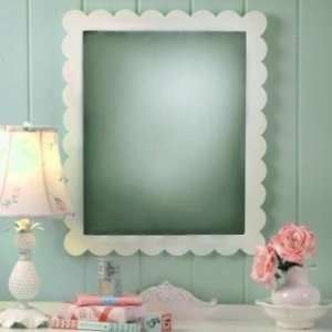  New Arrivals Scalloped Edge Wall Mirror