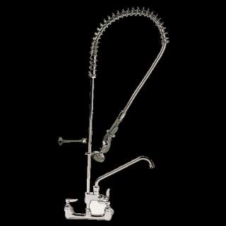 Pre Rinse Deck Mount Sink Faucet 8 Center with Add On  