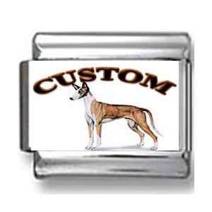  Ibizan Hound Dog Custom Photo Italian Charm Jewelry