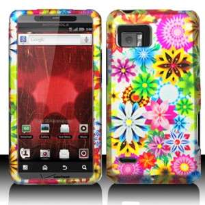 Spring Garden Hard Case Phone Protector Cover for Verizon Motorola 
