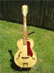 1950S KAY BLONDE ARCHTOP ACOUSTIC GUITAR~*~  