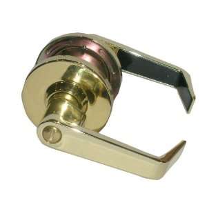 TELL MANUFACTURING, INC. Polished Brass Passage Door Lever LC2475CTL 3 