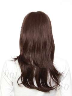 2011 NEW Korean Natural Cute Bangs Lady Long Full Curly Wig Hair FS808 