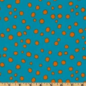  43 Wide Della Flannel Stones Tangerine Fabric By The 