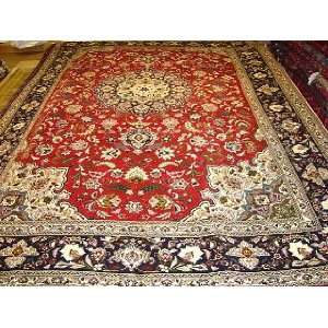    6x10 Hand Knotted Tabriz Persian Rug   67x100