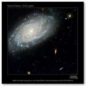 Spiral Galaxy NGC 3370 Poster