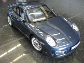 Porsche Dark Blue Metallic 911 Turbo Diecast Model 118 Scale  