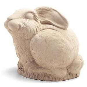  Hand Cast Stone Little Bunny Rabbit   Collectible Hare 