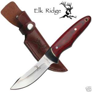 Elk Ridge Full Tang Backbone Hunting Skinning Knife NEW  