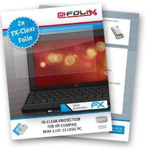  2 x atFoliX FX Clear Invisible screen protector for HP 