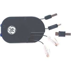   in 1 Retractable Cable Kit for Network/Modem, 4 ft Electronics