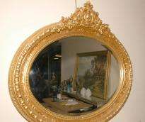 French Gilt Starburst Rococo Pier Mirror Mirrors  