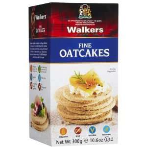 Walkers Fine Oatcake Crackers, 10.6 oz, 12 ct (Quantity of 