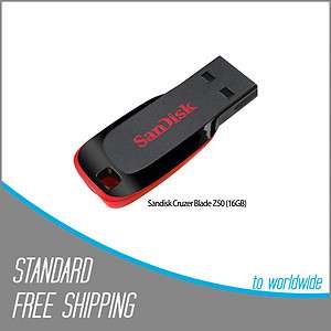Sandisk Cruzer Blade 16GB / Z50 Retail / 16G USB Flash Drive / Free 