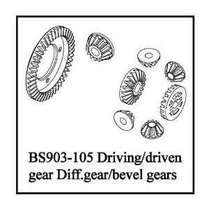    Driving/driven Gear, Diff.gear/bevel Gears