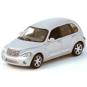   43 Scale Autoart Chrysler PT Cruiser in Silver Color Toys & Games
