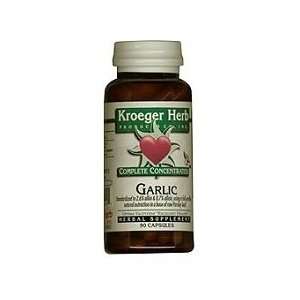 Kroeger Herb   Garlic   Complete Concentrates 90 Caps