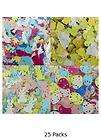   of Colorful Bunny, Egg, Chick, Tulip Assorted Color Easter Confetti