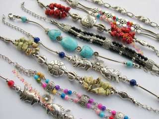   jewelry lots 20 piece vintage style Tibetan silver bracelets  