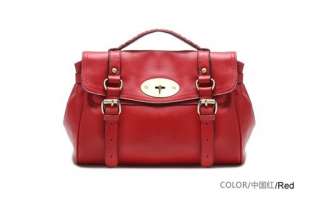 Genuine Leather BAG Messenger/Shoulder BAG/Tote Handbag pink color 