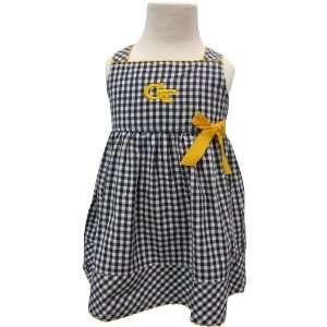   Tech Yellow Jackets Girls Infant Madison Sundress