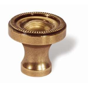 Siro Designs Nuevo Classico Knob (43 732), Antique Gold  