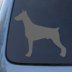  DOBERMAN SILHOUETTE   Dog   Vinyl Decal Sticker #1508  Vinyl Color 