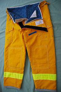 QUEST FIREFIGHTER TURNOUT PANTS size 46x28 (new)  