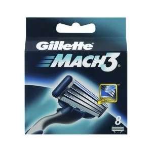  Gillette Mach3 Blades 8 ea
