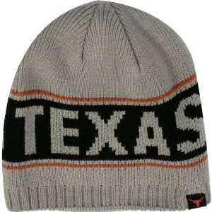  NCAA Texas Grayscale Beanie Knit