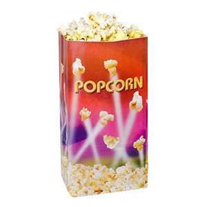 Bagcraft Papercon 300596 4 1/4 x 2 1/2 x 8 1/4 46 oz. Popcorn Bag 