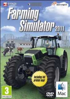 Farming Simulator 2011   MAC Macintosh (New & Factory Sealed)  