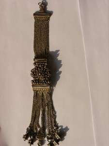 Antique 18th century sillve Ottoman Turkish watch chain  
