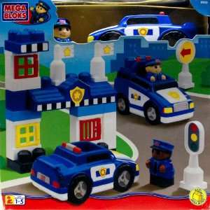  Mega Bloks   Police Station Toys & Games