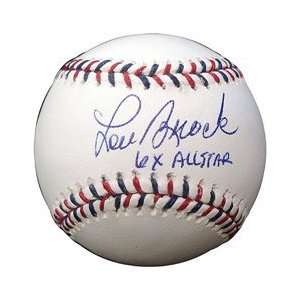  St. Louis Cardinals Lou Brock Autographed 2009 All Star 
