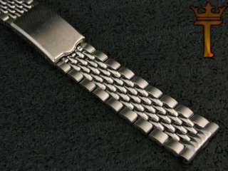 NOS 11/16 Beads of Rice Stainless Vintage Watch Band  