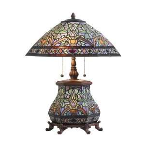 Home Decorators Collection Oyster Bay Conservatory Lavender Table Lamp 