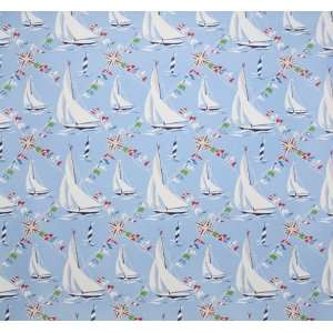  P1182 Daysailing in Marine by Pindler Fabric