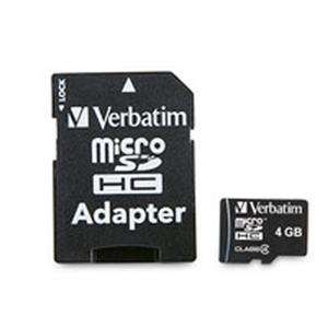   microSDHC Card Class 4 w/A (Flash Memory & Readers)