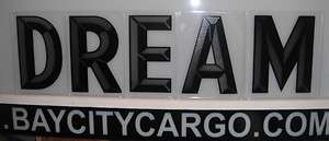   Movie Theatre Marquee Gemini Pronto Changeable Letters Word DREAM
