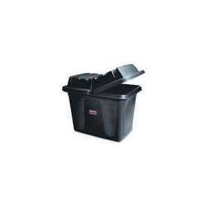   Rubbermaid 461200GY Cube Truck, 400 lb. Capacity, 12 Cubic Ft., Gray