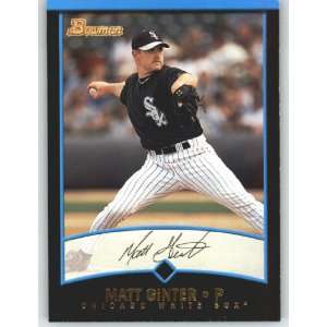  2001 Bowman #413 Matt Ginter   Chicago White Sox (Baseball 