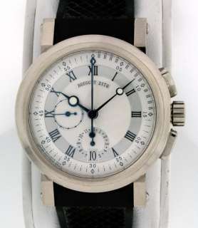   Chronograph 5827BB NEW $30,900.00 Mens 18k White Gold watch.  