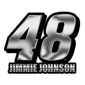  Jimmie Johnson NASCAR Chrome Emblem