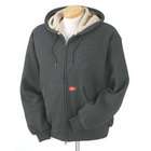 Dickies 10.75 oz. Bonded Waffle Knit Hooded Jacket   CHARCOAL   3XL