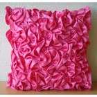 The HomeCentric Vintage Fuchsia   20x20 Inches Throw Pillow Covers 