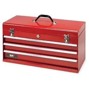 SK 86112 21 Inch Wide by 8 3/4 Inch Deep by 12 Inch High Red 3 Drawer 