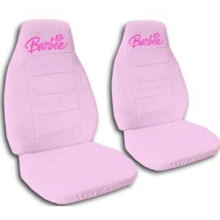 Sweet Pink Barbie seat covers for a 2005 2010 Chevrolet Cobalt. Side 